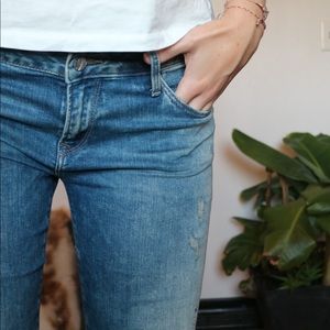 Mavi Emma Slim Boyfriend Jean - low rise